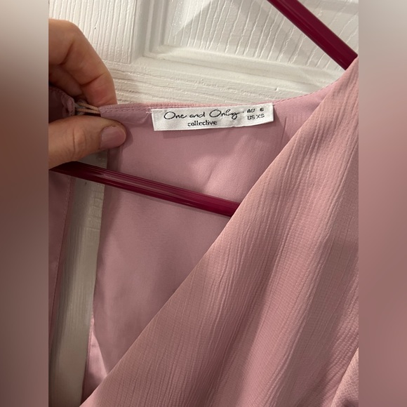 XS Adjustable silk wrap romper - Picture 6 of 6